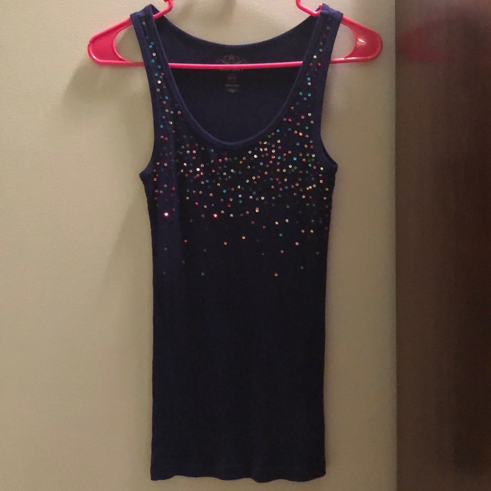 Sequin tank